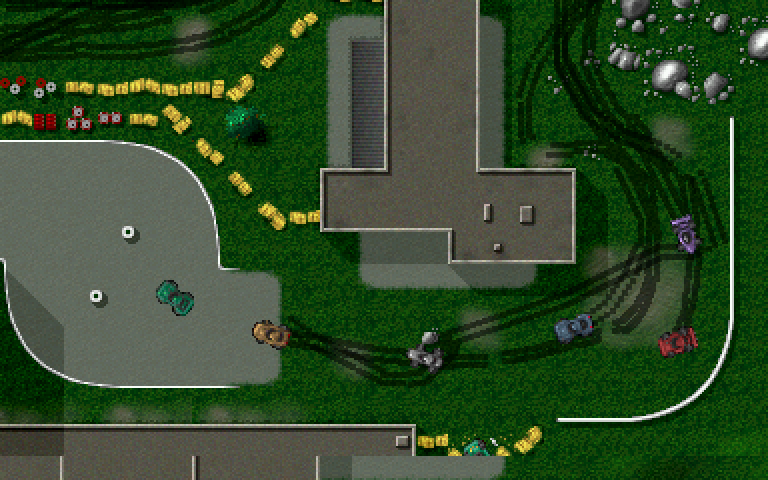 Radical Race [Falcon030] atari screenshot